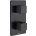 Смеситель для душа Bossini Cube с термостатом Черный матовый