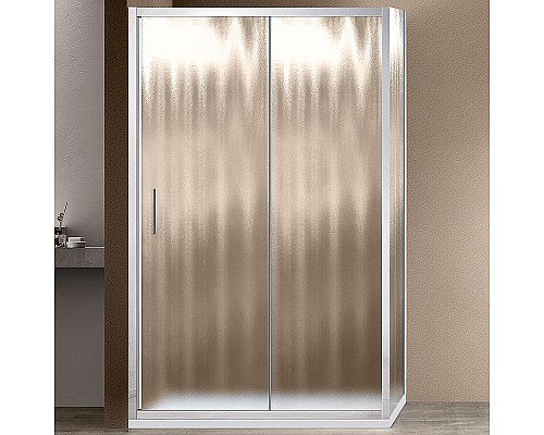 Душевой уголок Vincea Garda 160х100 VSR-1G1016CH профиль Хром стекло шиншилла