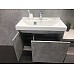 Тумба с раковиной Comforty Осло 80 00-00000836 подвесная Бетон светлый