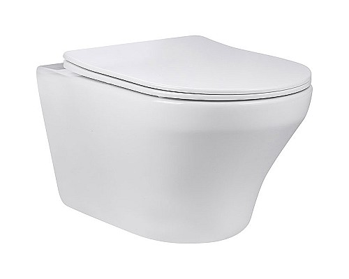 Унитаз Vincea Edge-M Rimless VT1-37 подвесной с сиденьем Микролифт