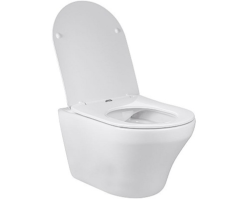 Унитаз Vincea Edge-M Rimless VT1-37 подвесной с сиденьем Микролифт