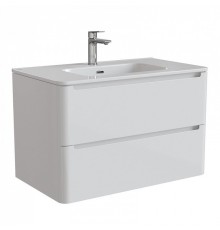 Тумба с раковиной IDDIS Edifice 80 подвесная белая EDI80W0i95K