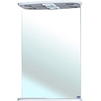 Зеркало Bellezza Магнолия 50 с подсветкой Белое