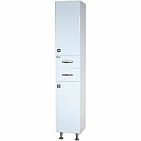 Шкаф пенал Bellezza Джулия 35 4621204710012 Белый