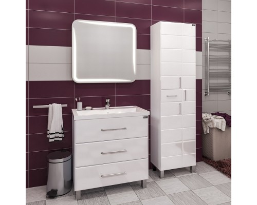 Тумба под раковину СанТа Омега 80 207006 Белая