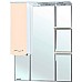 Зеркало со шкафом Bellezza Мари 75 L 4612912002223 с подсветкой Бежевое