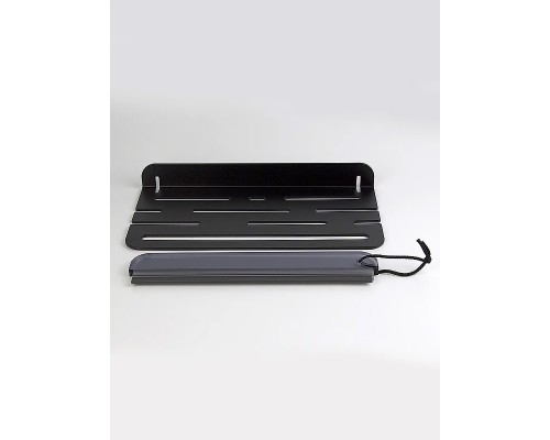 Металлическая полка Sonia Quick 185306 Черная матовая