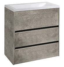 Тумба под раковину Art&Max Family-750-3C-PIA-CV Цемент
