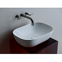 Умывальник чаша накладная Ceramica Nova прямоугольная Element 455x325x135мм