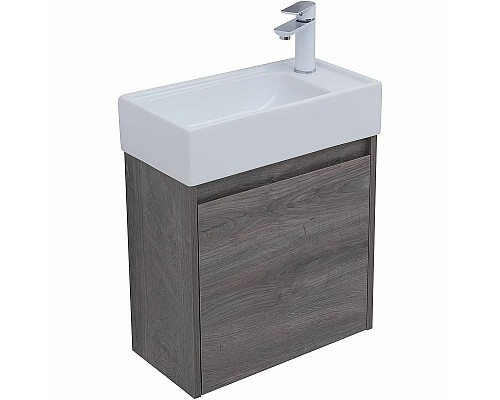 Тумба под раковину Aquanet Nova Lite 50 298854 подвесная Дуб рошелье