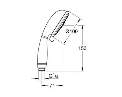 Душевой гарнитур Grohe