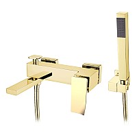 Смеситель для ванны,для душа   Boheme Q 143-GG.2 золото