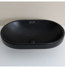 Раковина CeramaLux 60 Черная матовая