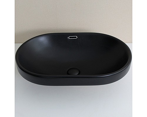 Раковина CeramaLux 60 5006CMB Черная матовая