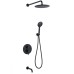 Душевая система ABBER Wasser Kreis AF8117B черная матовая