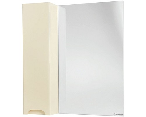 Зеркало со шкафом Bellezza Андрэа 65 4619010002070 L Бежевое