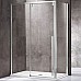 Душевой уголок Vincea Lugano 120х90 VSR-1L9012CL-1 профиль Хром стекло прозрачное