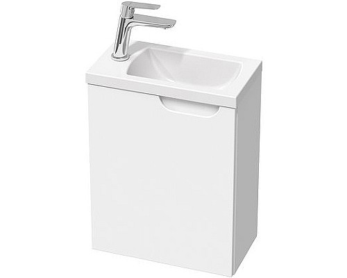 Тумба под раковину Ravak SD Classic 40 L X000001484 подвесная Белая глянцевая