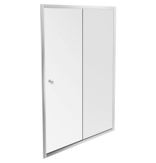Душевая дверь Jacob Delafon Serenity 120 профиль Хром стекло прозрачное