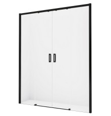 Душевая дверь NEW TRENDY PRIME BLACK 190x200 (черный)