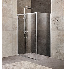 Душевой уголок BelBagno UNIQUE-AH-1-110/125-90-C-Cr