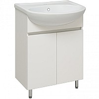 Тумба под раковину Runo Лада 60 00-00001163 Белая