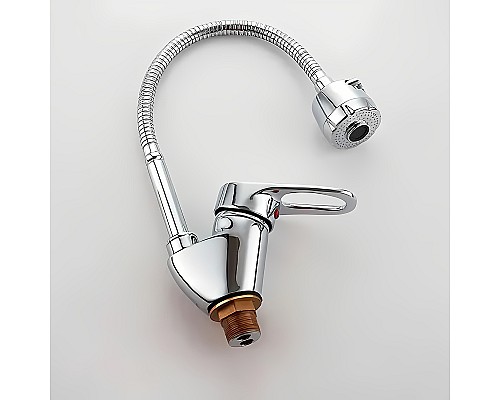 Смеситель для кухни Haiba HB4304-3 Хром