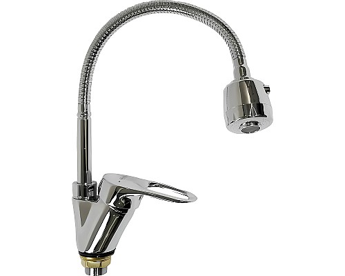 Смеситель для кухни Haiba HB4304-3 Хром