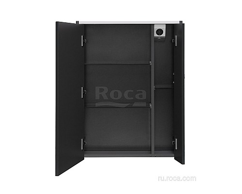 Зеркальный шкаф Roca Ronda 60 ZRU9302968 белый глянец/антрацит