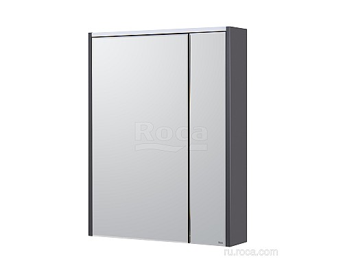 Зеркальный шкаф Roca Ronda 60 ZRU9302968 белый глянец/антрацит
