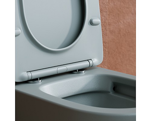 Подвесной унитаз Ceramica Nova Balearica Rimless цвет Антрацит Матовый