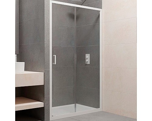 Душевая дверь RGW Passage PA-14 W 100 41081410-15 профиль Белый стекло прозрачное