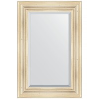 Зеркало Evoform Exclusive 89х59 BY 3419 с фацетом в багетной раме - Травленое серебро 99 мм