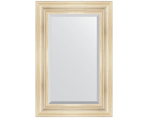 Зеркало Evoform Exclusive 89х59 BY 3419 с фацетом в багетной раме - Травленое серебро 99 мм