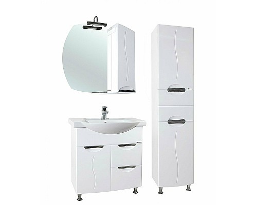 Шкаф пенал Bellezza Глория 40 R 4629505711011 Белый