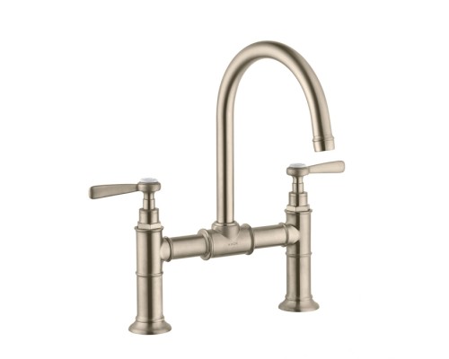 Смеситель для раковины Hansgrohe AXOR Никель