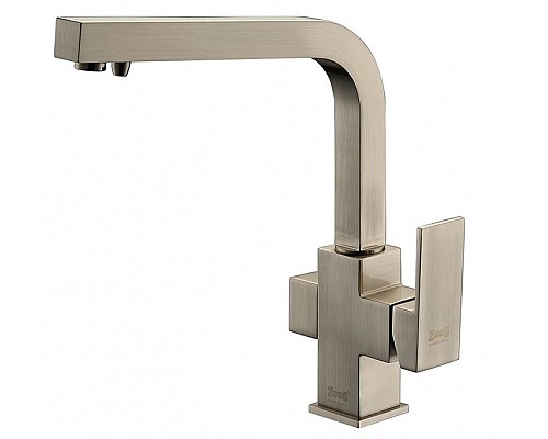 Смеситель для кухонной мойки ZORG Sanitary ZR 311 YF-NICKEL