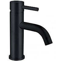 Смеситель ABBER Wasser Kreis AF8110B для раковины, черный матовый