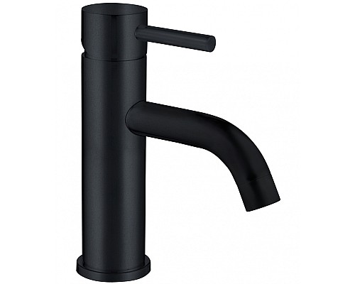Смеситель ABBER Wasser Kreis AF8110B для раковины, черный матовый