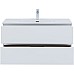 Тумба под раковину Aquanet Алвита New 100 277518 подвесная Белая матовая