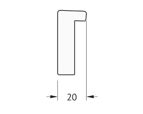 Зеркало Evoform Definite 43х33 Сталь