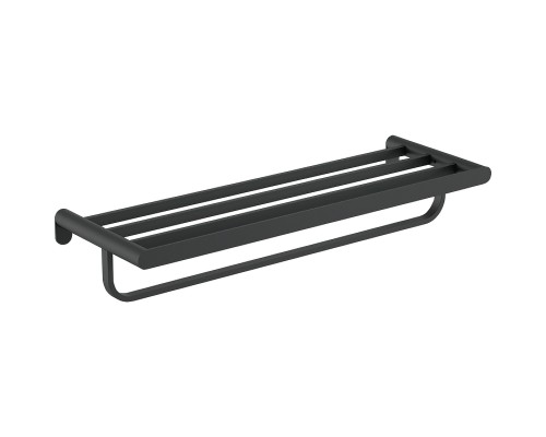 Полка для полотенец Nofer Verona 16843.N Черный матовый