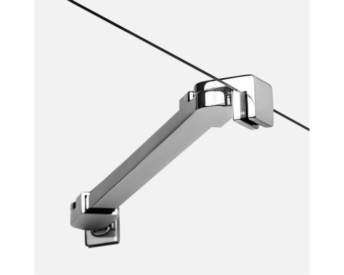 Душевое ограждение NEW TRENDY NEW SOLEO 110x195 (хром)