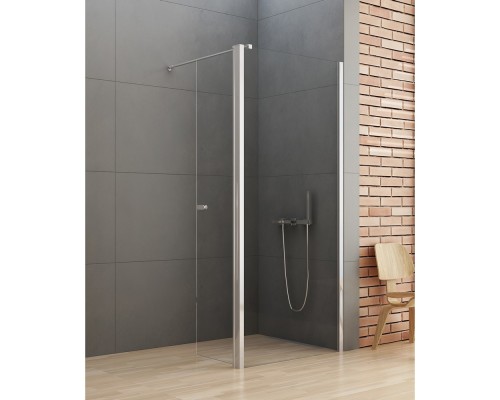 Душевое ограждение NEW TRENDY NEW SOLEO 110x195 (хром)