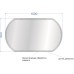 Зеркало Cersanit Led 090 Design 100 KN-LU-LED090*100-d-Os с подсветкой с подогревом