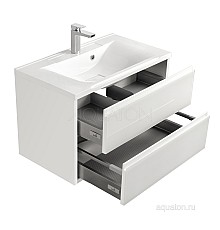 Тумба под раковину Римини 80 белый Aquaton 1A226701RN010