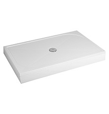 Душевой поддон из искусственного камня Radaway Paros D 80x140x13 белый