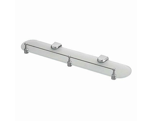 Полка стеклянная WasserKRAFT K-6844 с бортиком