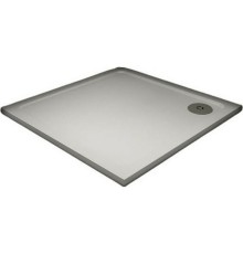 Душевой поддон из искусственного камня Veconi Tezeo 80x80 Белый