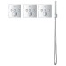 Подключение Grohe для душевого шланга и держатель для ручного душа
